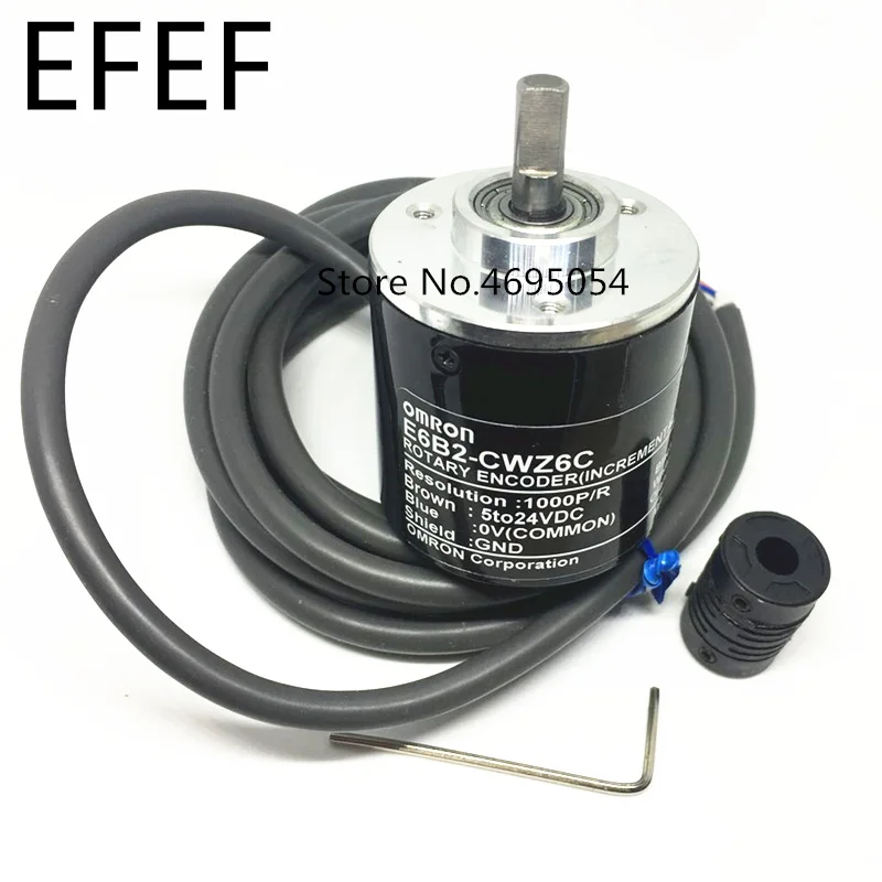 E6B2CWZ6C OMRON роторный кодер E6B2 CWZ6C 2500 2000 1800 1024 1000 600 500 400 360 200 100 60 40 30 20 P/R 5 24v|Соединители|