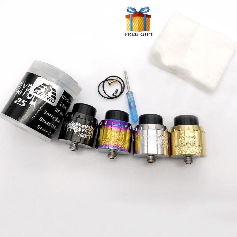 Новейший Apocalypse 25 мм RDA RTA vape Атомайзеры 316 нержавеющая сталь с широким отверстием