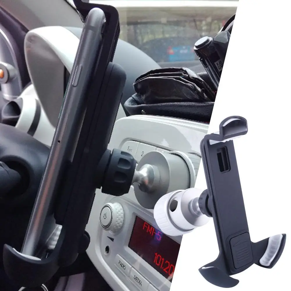Мини Портативный фиксированный держатель для мобильного телефона Автомобильный