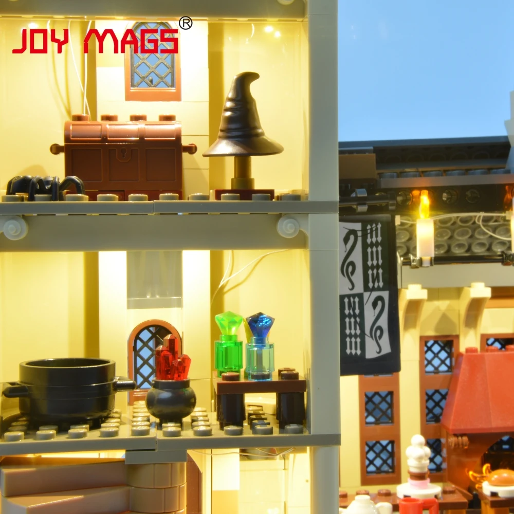 JOY MAGS светодиодный светильник для 75954 hogwart's Great Hall светильник ing комплект совместим с 16052(не включает модель