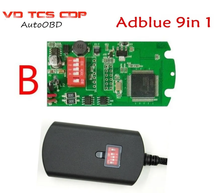 DHL 32 шт. новейший универсальный Adblue 9в1 для Евро 4 и 5 лучше чем adblue 8в1 SCR эмулятор 9 в 1