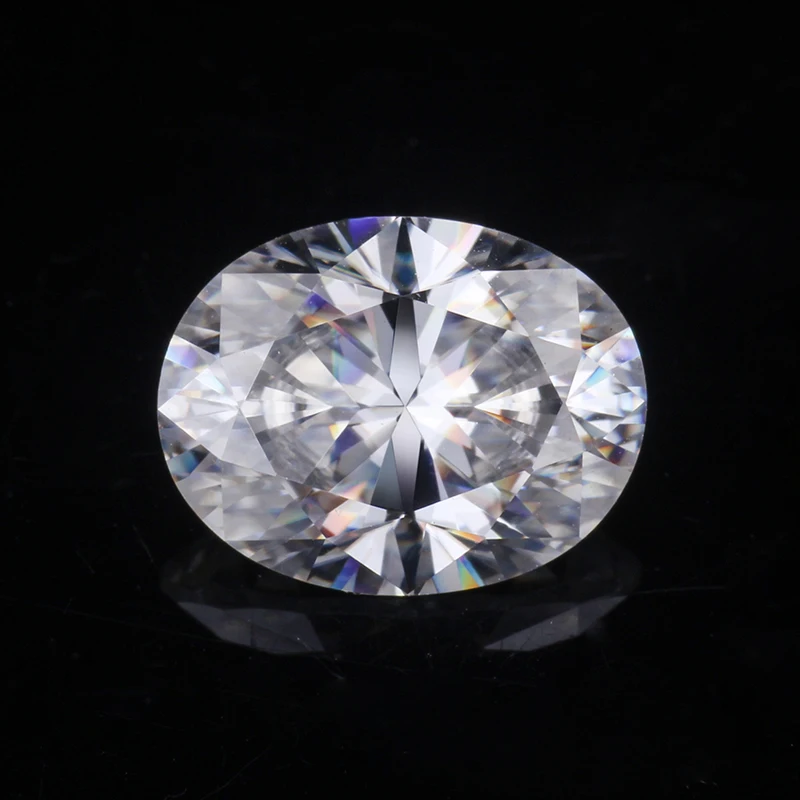 

EF Color VVS1 Loose Moissanites Diamond 8*11mm Ice Crushed Oval Shape Moissanites Loose Gems Stones for Jewelry Making