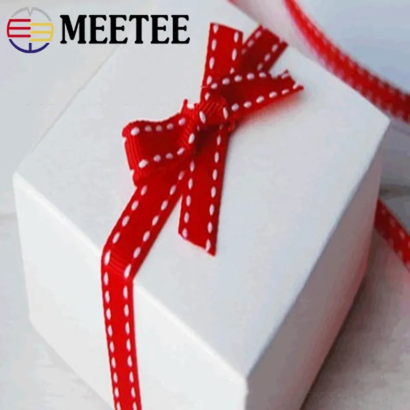 Meetee 50 ярдов 10 мм полиэстер нейлон лямки Рюкзак одежда вязание обвязки швейные