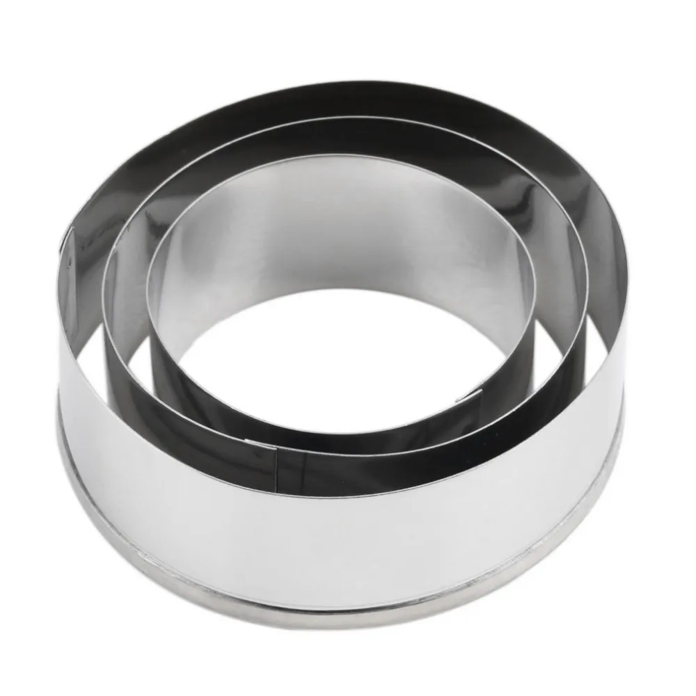 Комплект из 3 предметов регулируемый круглый форма для выпечки тортов