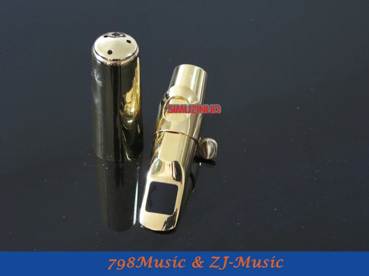 Модель G2 Профессиональный Металлический Сопрано саксофон с золотым