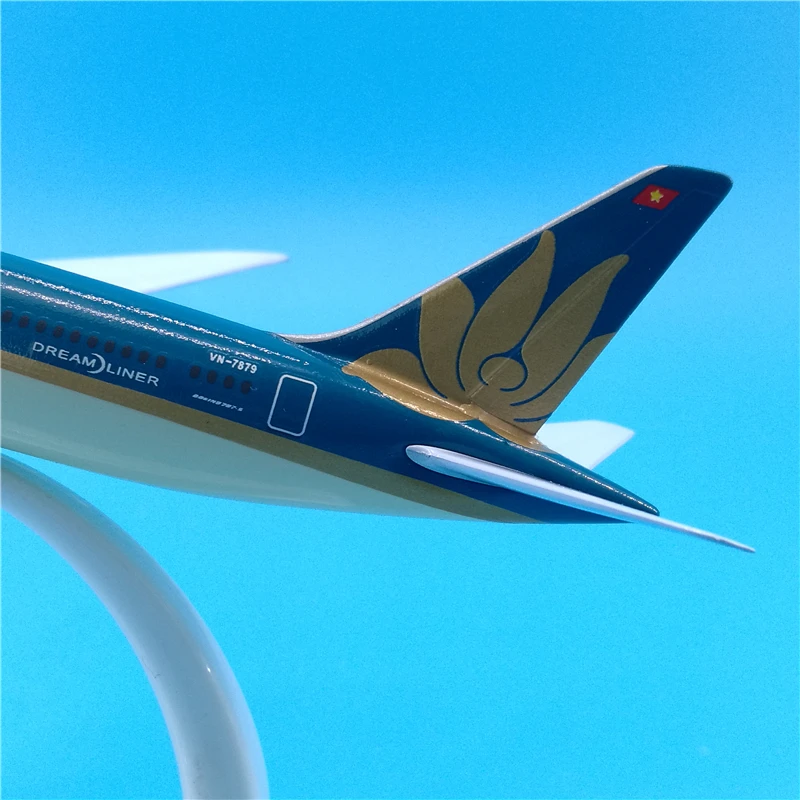 20 см B787 Вьетнам авиакомпаний модель самолета Boeing 787 Аэробус дыхательные пути