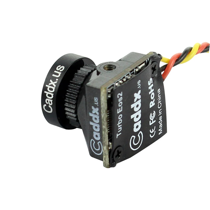 Caddx. us Turbo EOS2 1200TVL 2,1 мм 1/3 CMOS 16:9 4:3 Мини FPV камера Micro Cam NTSC/PAL для RC Хобби DIY FPV гоночный Дрон