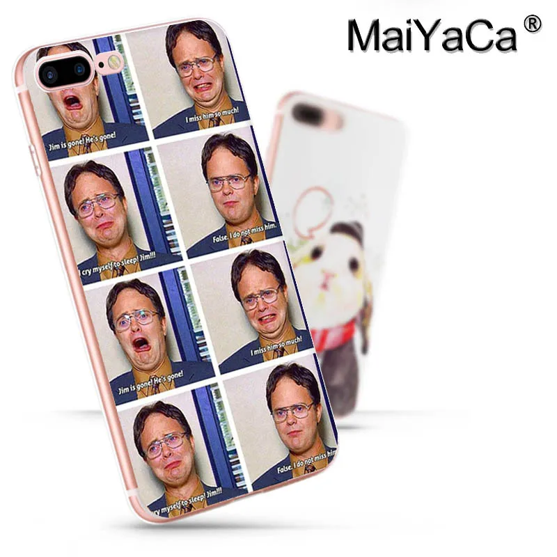 MaiYaCa Best of Dwight Schrute Новое поступление Модный чехол для телефона для iphone 11 pro 8 7 66S Plus X 10 5S SE XR XS MAX