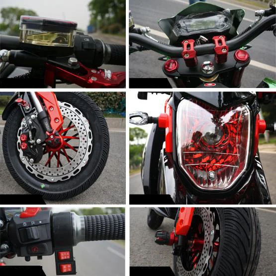 Motorcycle 72V 2000W 20A Electric Motorcycles Citycoco Scooter Adult Cool Bike Bicycle | Спорт и развлечения