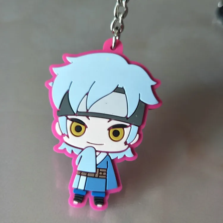 1 шт. от 6 до 8 см Наруто узумак Саске мультфильм аниме-брелок для ключей ПВХ Рисунок брелок игрушка брелок подарок на день рождения Новые безделушки