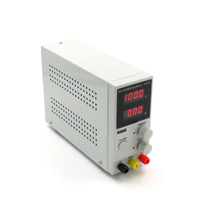 

Длинный Вэй DC Регулируемый цифровой источник питания 0-100V0-1A/2A/3A DC источник питания