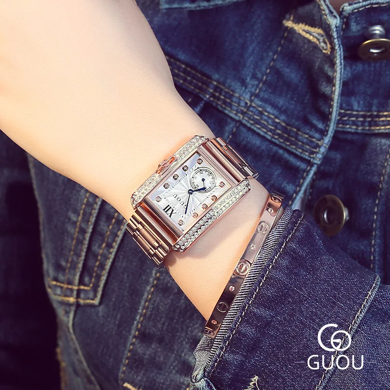 

Luxury Jewelry Ladies Quartz Watch Dress Fashion Casual Women Watches Rhinestone Bracelets Watches relogio feminino relojes