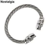 10pcs teen wolf vikings accessories hand cuffs metal norse viking bracelet men bangle bracelets for women jewlery