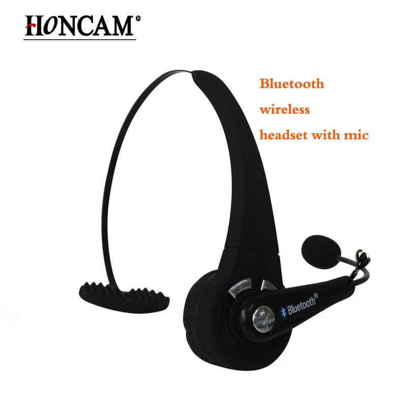 HONCAM Профессиональный Над Головой Bluetooth для Беспроводной Гарнитуры Водителей