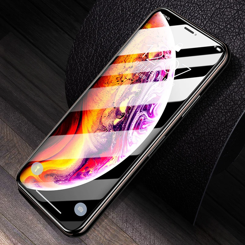 MUSTTRUE 2 шт стеклянная пленка для iPhone X закаленное стекло iPhoneXR Защитная MAX X|Защитные