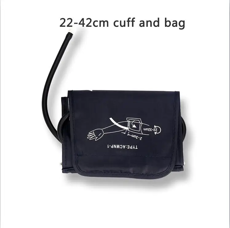 22-42cm cuff OLIECO OLI-A155 верхняя рука приборы для измерения артериального давления мониторы Heart Beat Rate измеритель пульса Автоматический цифровой ЖК - Цвет: 22-42cm cuff