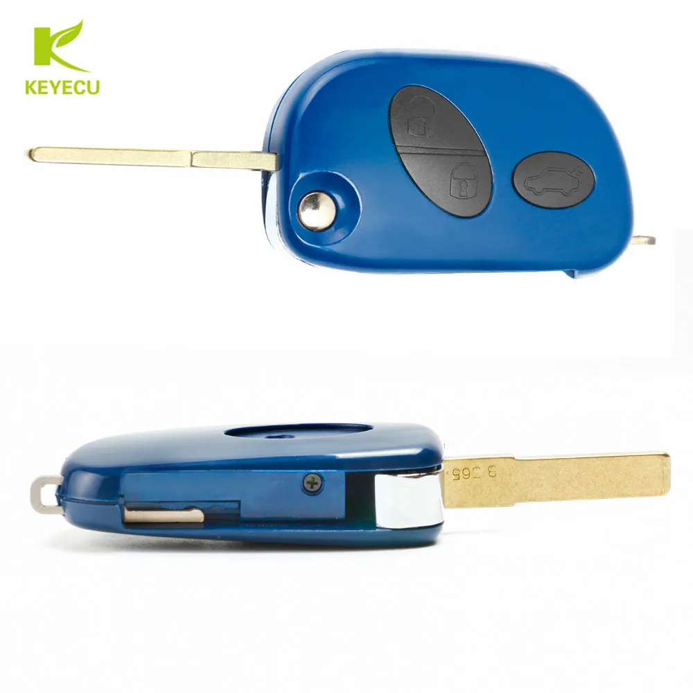 Сменный корпус дистанционного ключа KEYECU брелока с 3 кнопками для Maserati GRAN Туризм
