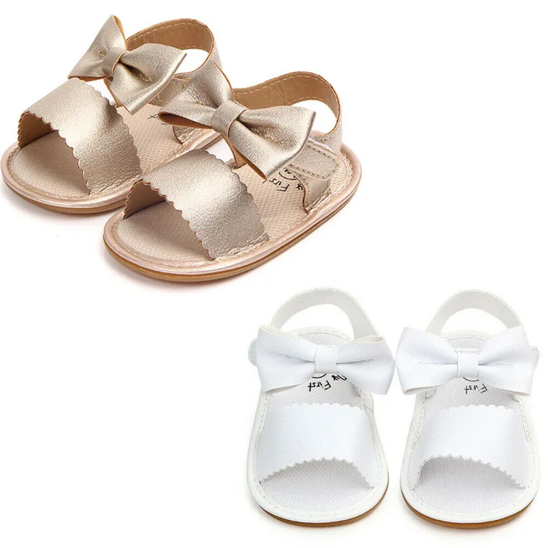 Одежда для младенцев PUDCOCO детские сандалии из искусственной кожи с бантом