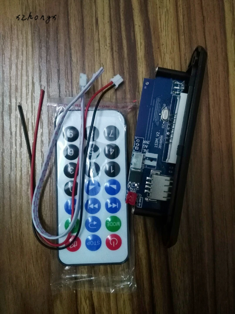 Мини 5 в MP3 декодер плата 3 Вт * 2 модуль декодирования WAV U диск TF карта USB усилитель