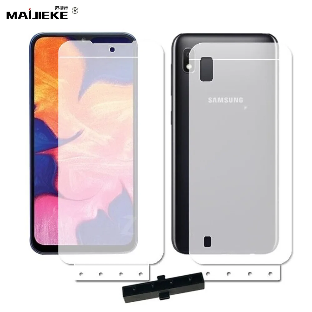 10 комплектов мягкий полное покрытие гидрогель пленка для samsung Galaxy A90 A80 A70 A60 A50 A40 A30 A20 A10 A7 A8 A9 Экран протектор