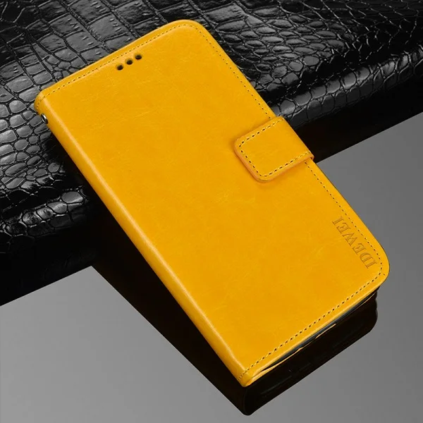 Чехол Fundas для lenovo Vibe S1 S1a40 S1c50 Чехол-кошелек кожаный чехол-подставка для lenovo Vibe S1 Lite S1La40 чехол-накладка - Цвет: yellow