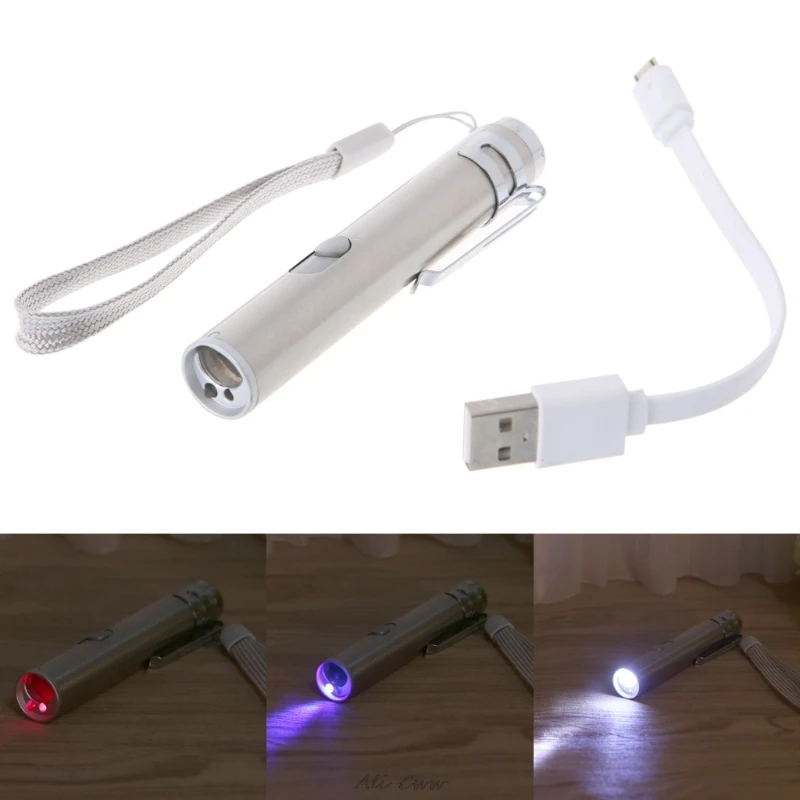 3 в 1 Многофункциональный светодиодный лазерный светильник Инфракрасный USB