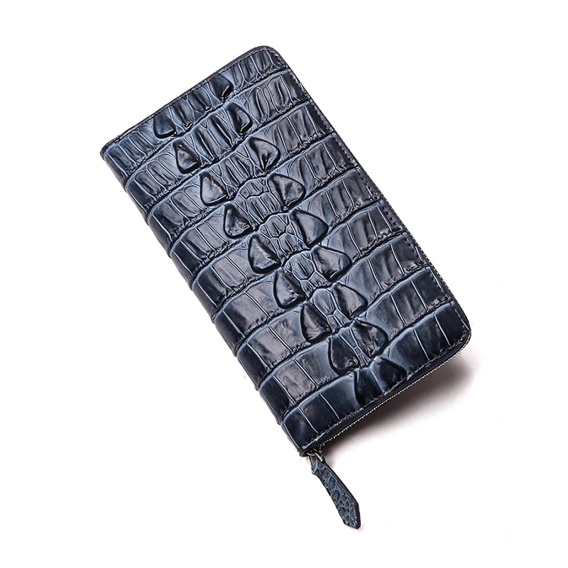 Сумка с крокодиловым узором мужская сумка клатч из натуральной кожи мужской