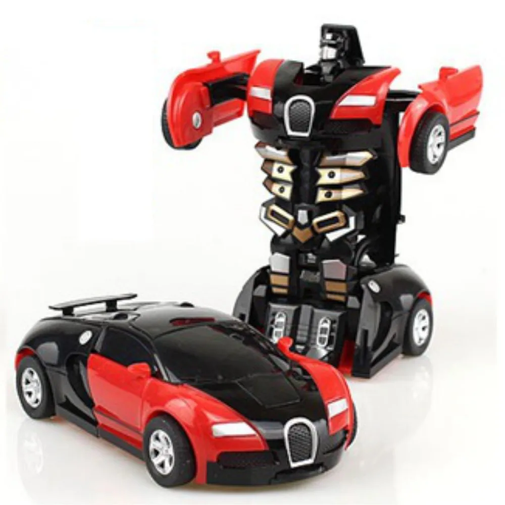 Инертивность трансформации автомобиля Робот Игрушки Bumblebee Optimus Prime Megatron Decepticons