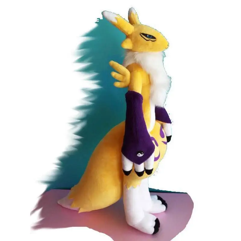 Гигантская мягкая плюшевая игрушка Renamon ручной работы Цифровой Монстр дигимон