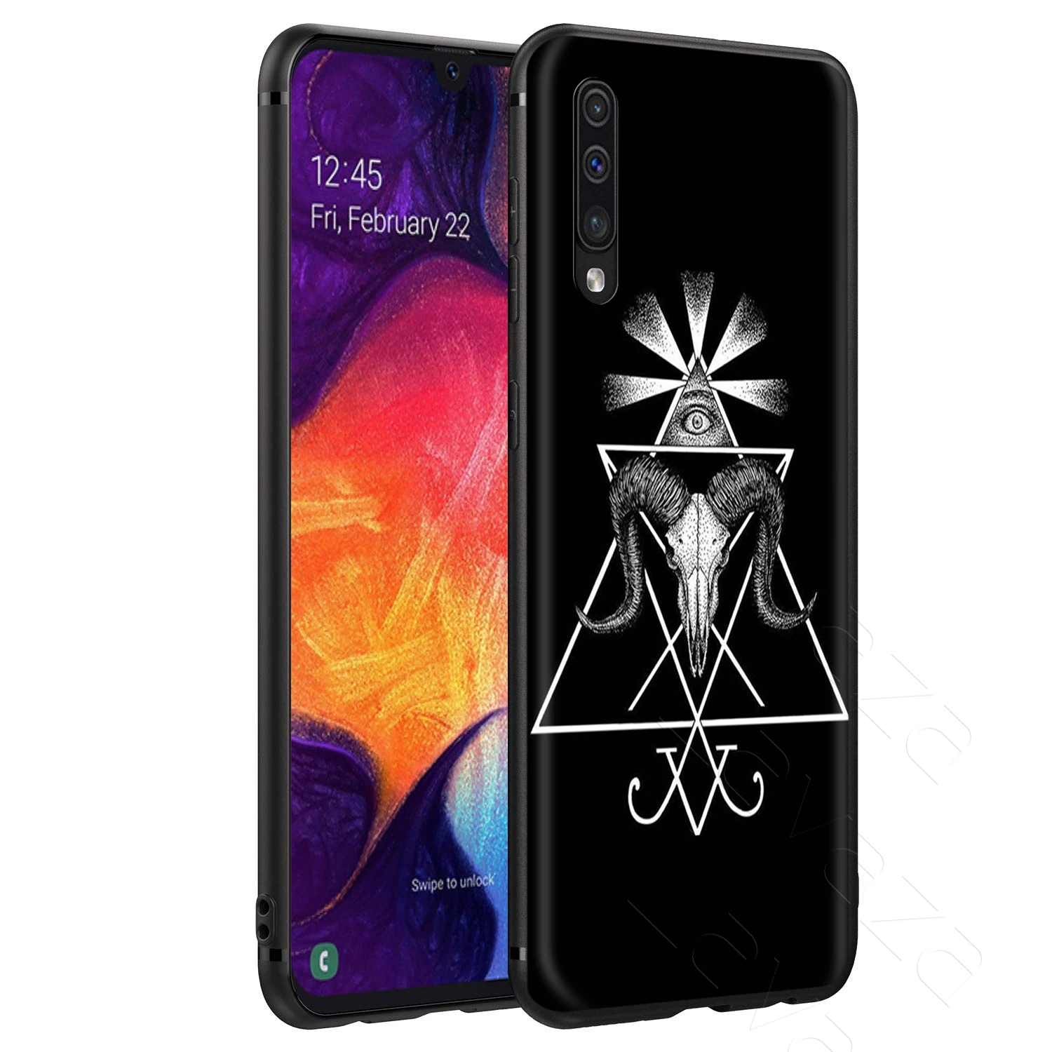 Lavaza Devil Satan Case for Samsung Galaxy Note 10 Plus A10 A30 A40 A50 A70 M20 A20 A20S A10S A30S A50S |