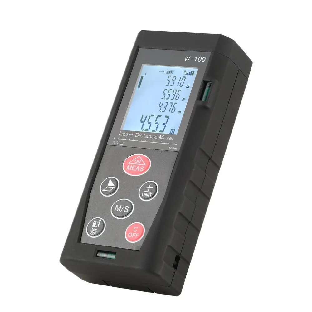 Borbede 100M Laser Distance Meter Rangefinder Range Finder Measure Build Device Ruler Test Tool | Инструменты