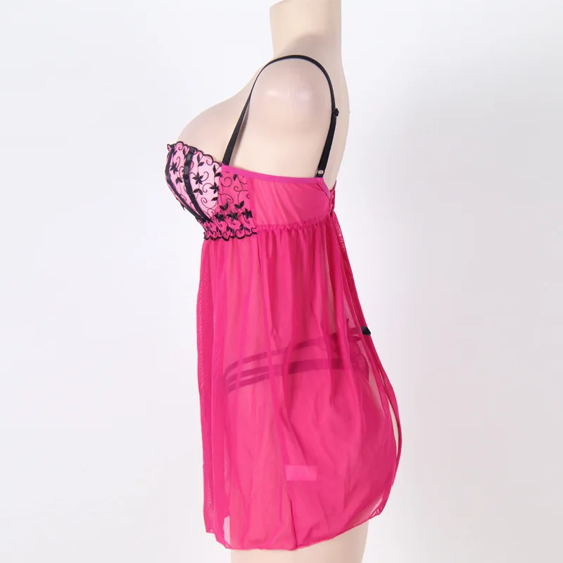 MILLYN Babydoll летнее платье для женщин ночное белье спальное полиэстер шелковая