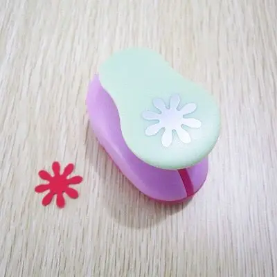 2.3-2.5CM 1'' Bloom Shape EVA foam craft punch paper cutter for greeting card Scrapbooking Handmade hole puncher Furador Scrapbo | Дом и