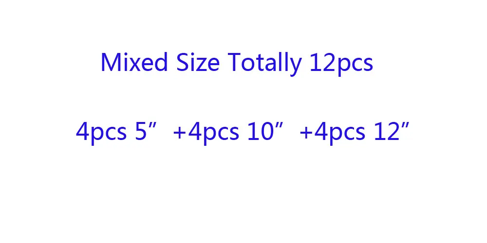 Mixed Size 12 шт./лот, " 10" 1", новинка, латексные шары, Сияющие синие, сделай сам, для домашнего фестиваля, качественные, красивые, для свадебной вечеринки, декоративные шары ZY152 - Цвет: Mixed Size