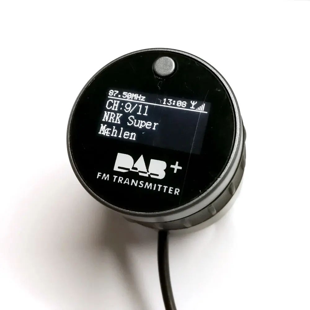 Автомобильный DAB + радиоприемник fm передатчик универсальный штекер и