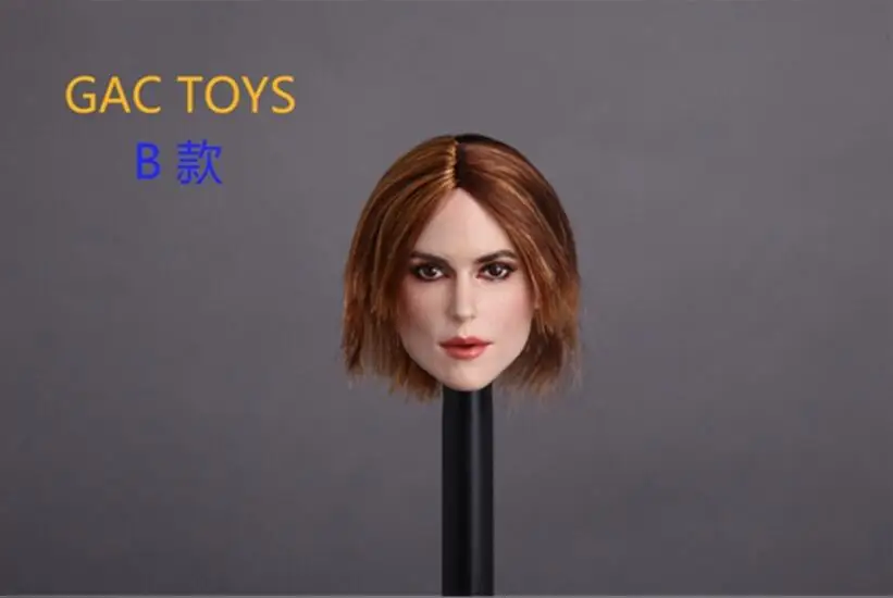 1/6 Женская американская голова Keira Knightley GC007A для популярных игрушек фигурка Phi cen A B