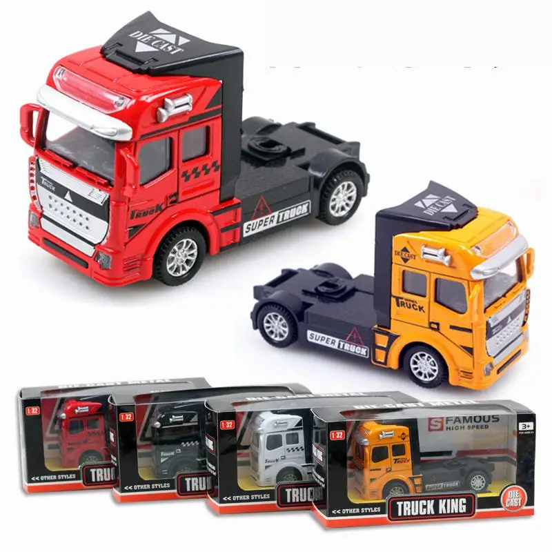 Новое поступление 1:32 литые модели автомобилей Игрушечный Грузовик 1/32