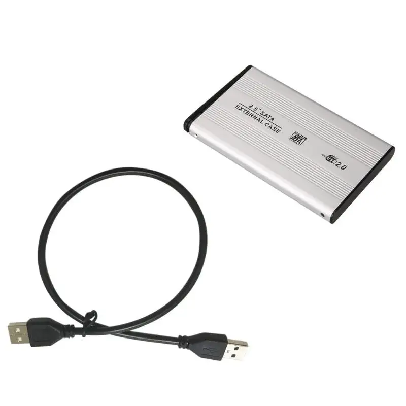 Высокоскоростной Внешний USB 2 0 к жесткому диску SATA 5 &quotдюймовый HDD адаптер красный