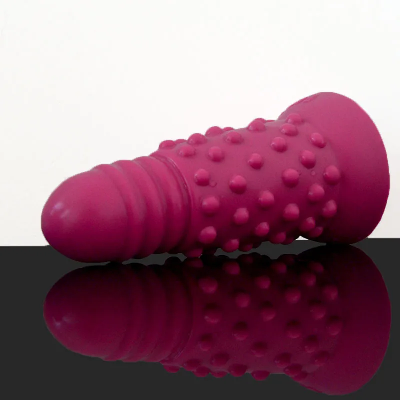 3D Bump анальный фаллоимитатор FAAK силиконовый с присоской круглой головкой вставка