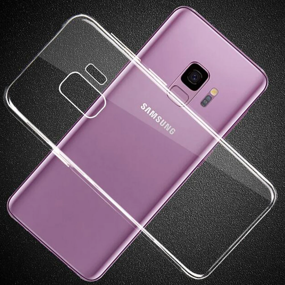 Оригинальный чехол JETJOY для Samsung Galaxy S9/S9 Plus ультра тонкий прозрачный силиконовый