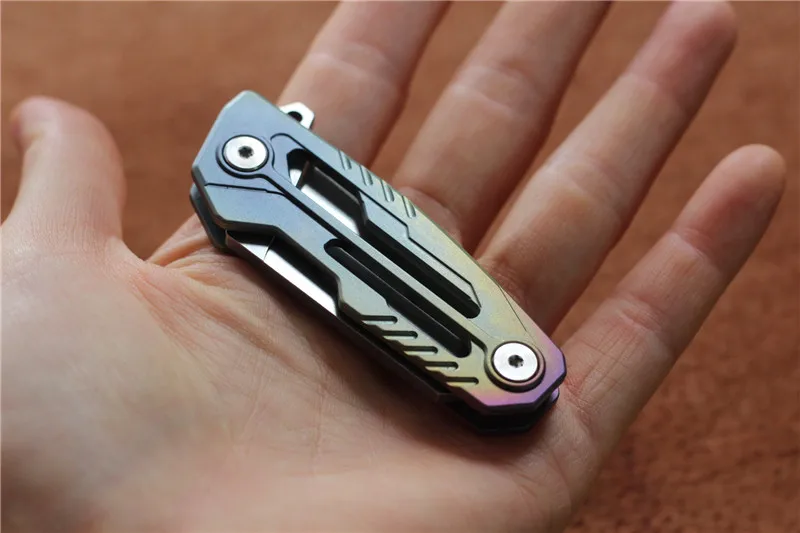 Складной нож MIKER HY007 с ручкой из титанового сплава карманный складной клинок