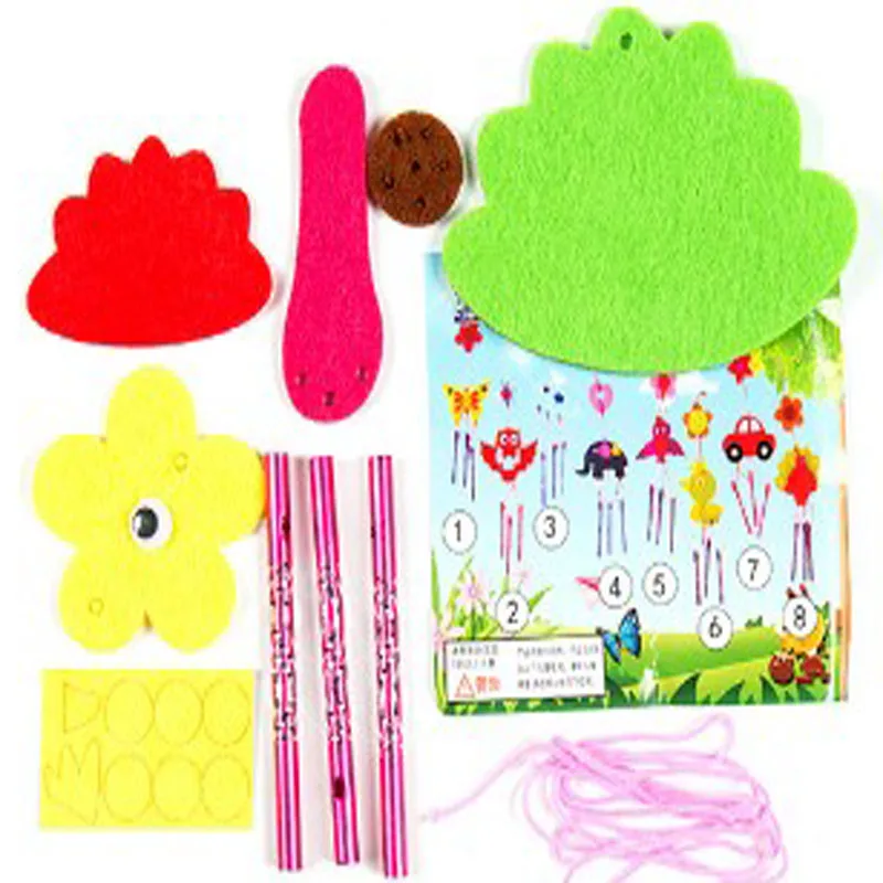 Набор из фетра сделай сам 16 вариантов дизайна Музыка Ветра животные Автомобиль