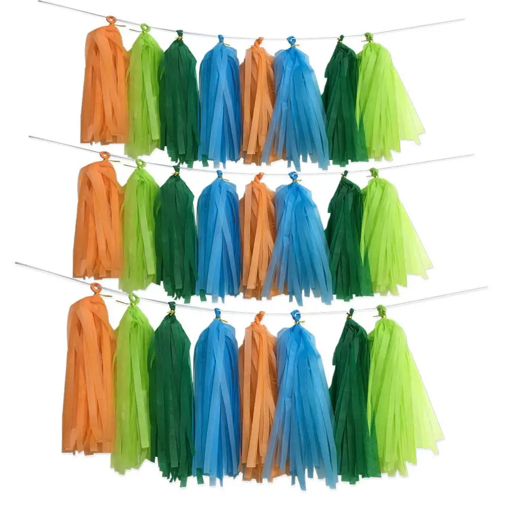 40 шт. тематический фон для вечеринки с динозавром тема джунглей темно светильник