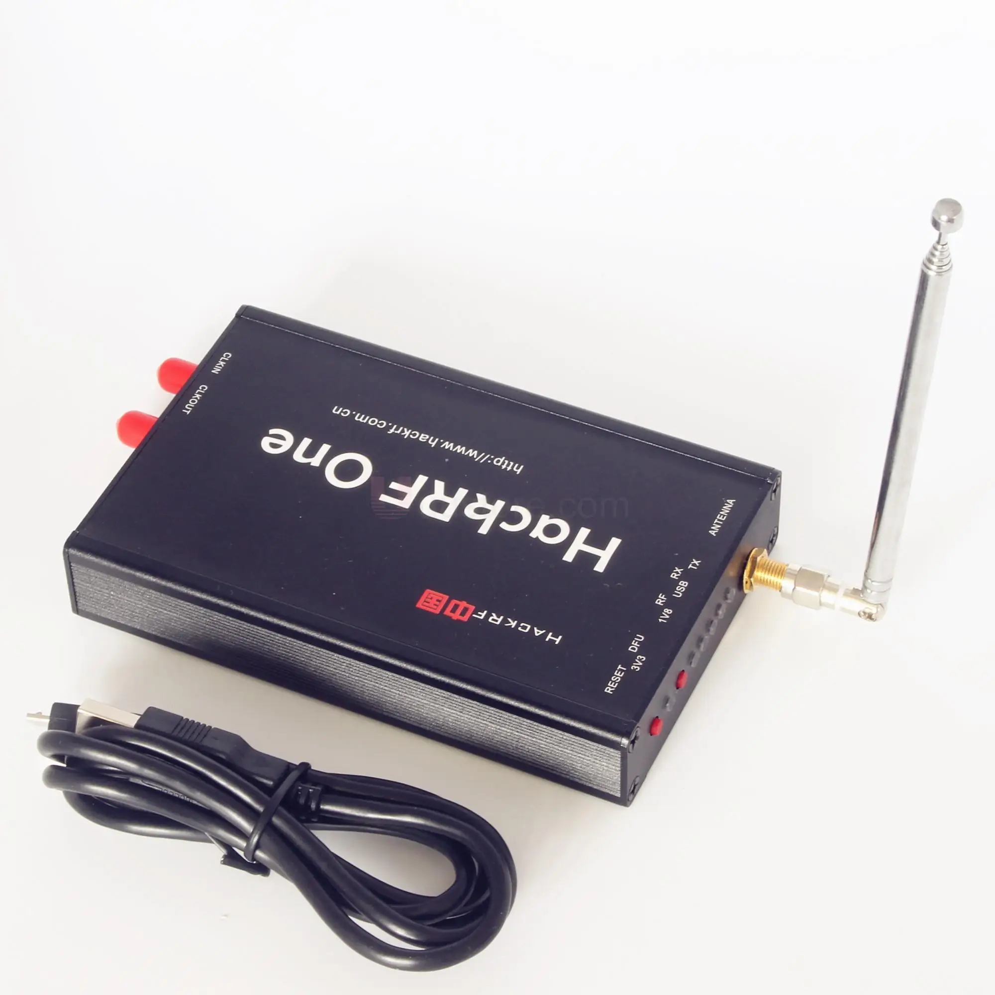 HackRF One SDR платформенное программное обеспечение, определенное радио периферийное, способное передавать RTL SDR 10 МГц до 6 ГГц Great Scott гаджеты