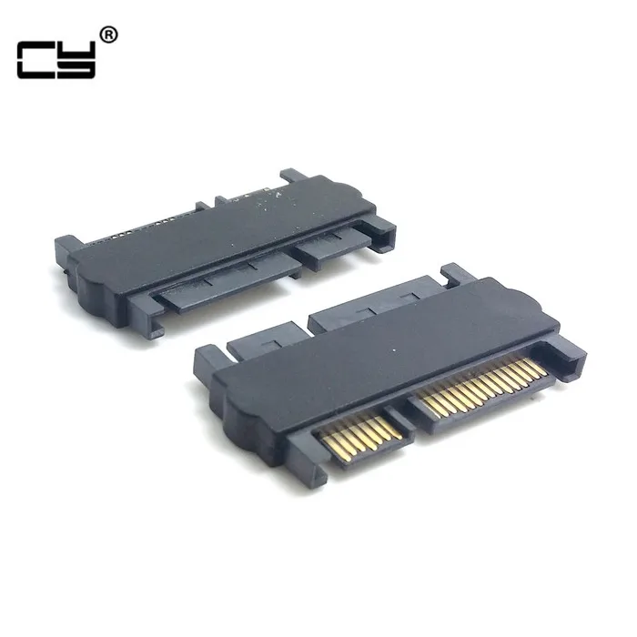 Переходник с 3 5 &quotи 2 5&quot на SATA 22Pin 7 + 15 папа 22P удлинитель прямой адаптер |