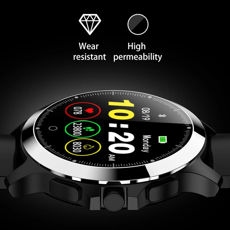 Смарт-браслет Smartband PPG ЭКГ спортивный трекер сердечного ритма умный Браслет для