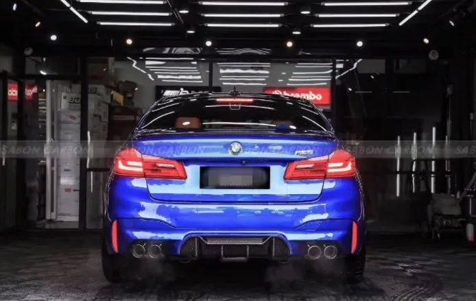 Комплект для автомобиля BMW F90 M5 передний сплиттер решетка задний бампер спойлер