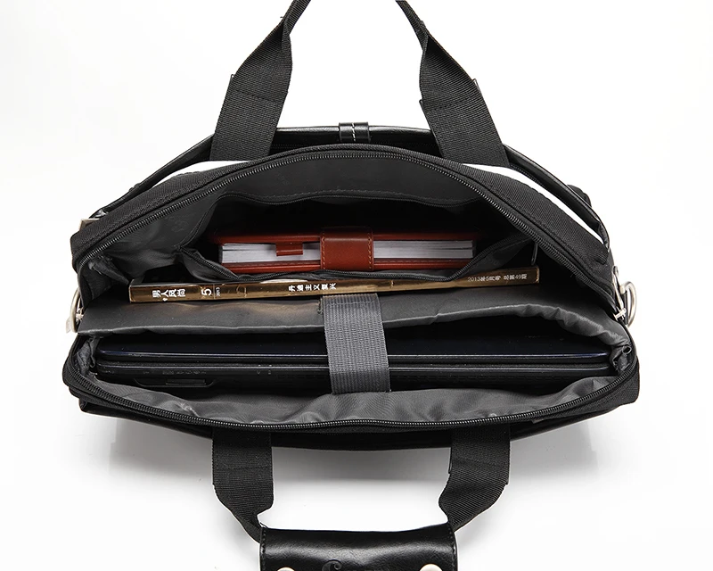 2018 Высококачественная модная черная сумка на плечо для ноутбука мужчин 15 4 дюймов