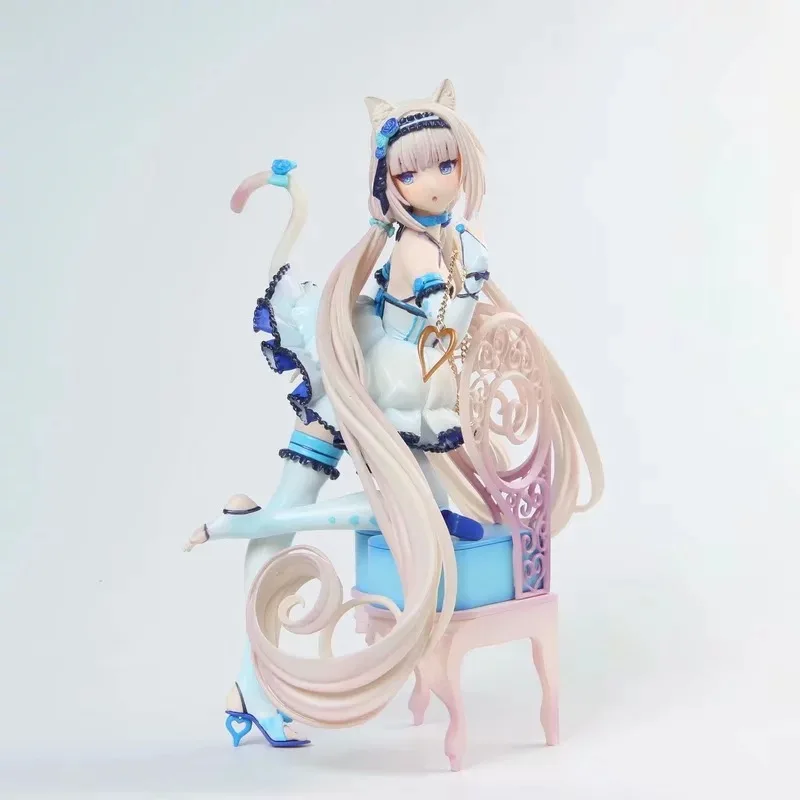 Япония Galgame NEKOPARA ванили Banira кошачьими ушками милые фигурка сексуальной девушки