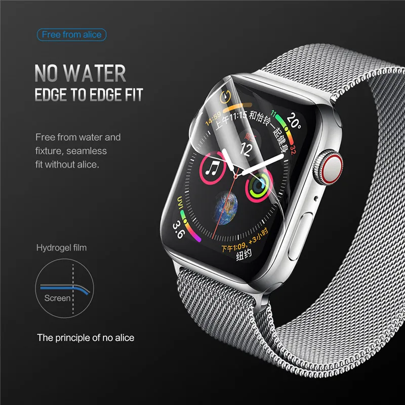 Rock 0 4 мм гидрогелевые Защитные пленки для iWatch Serise 2 шт | Мобильные телефоны и